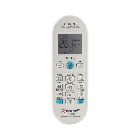 CONTROL UNIVERSAL P/MINI SPLIT 6000 CODES- COWPLANDT