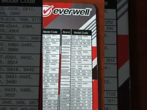 CONTROL UNIVERSAL P/MINI SPLIT 6000 CODES- COWPLANDT